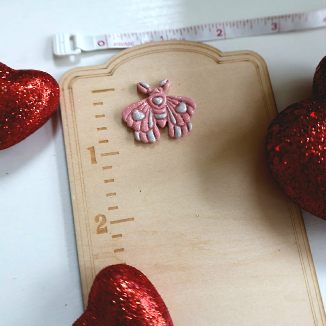 Valentines Moth Needle Minder
