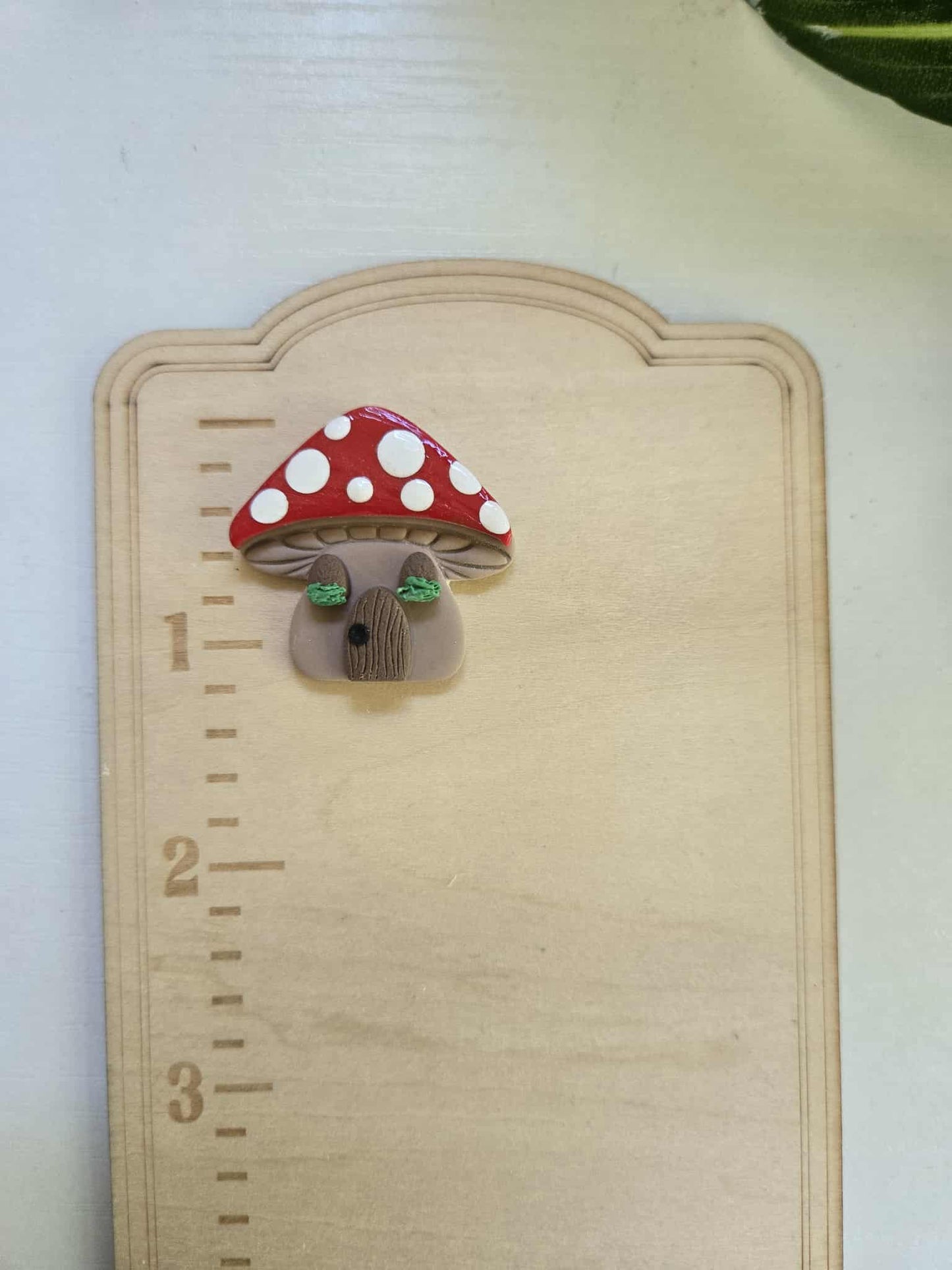 Mushroom House Needle Minder