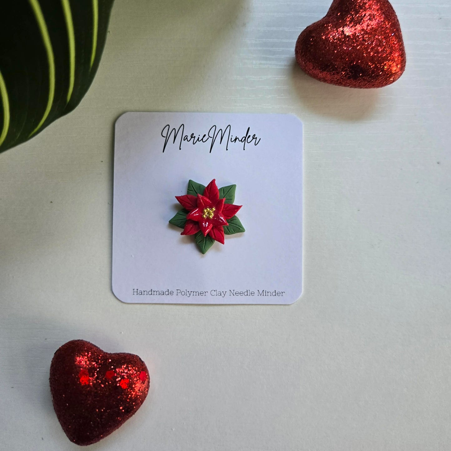 Poinsettia Needle Minder