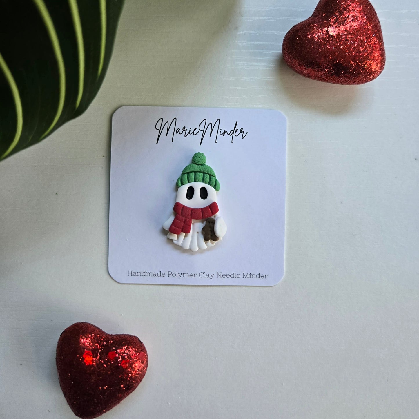 Cozy Ghost Needle Minder