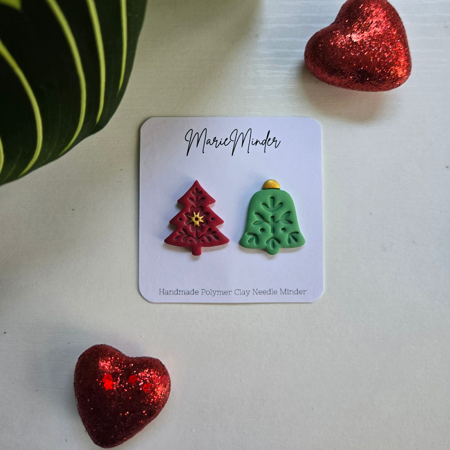 Tree & Bell DUO Christmas Needle Minders