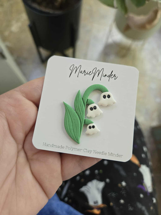 Lily of The Valley Ghosts Needle Minder