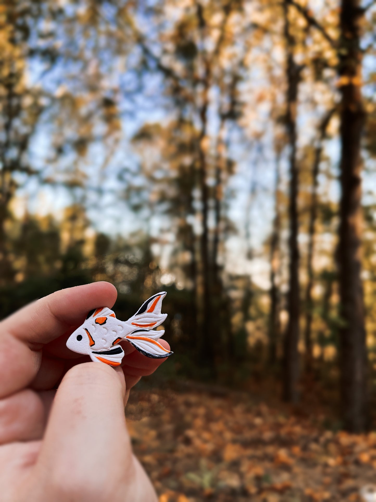 Koi Fish Needle Minder