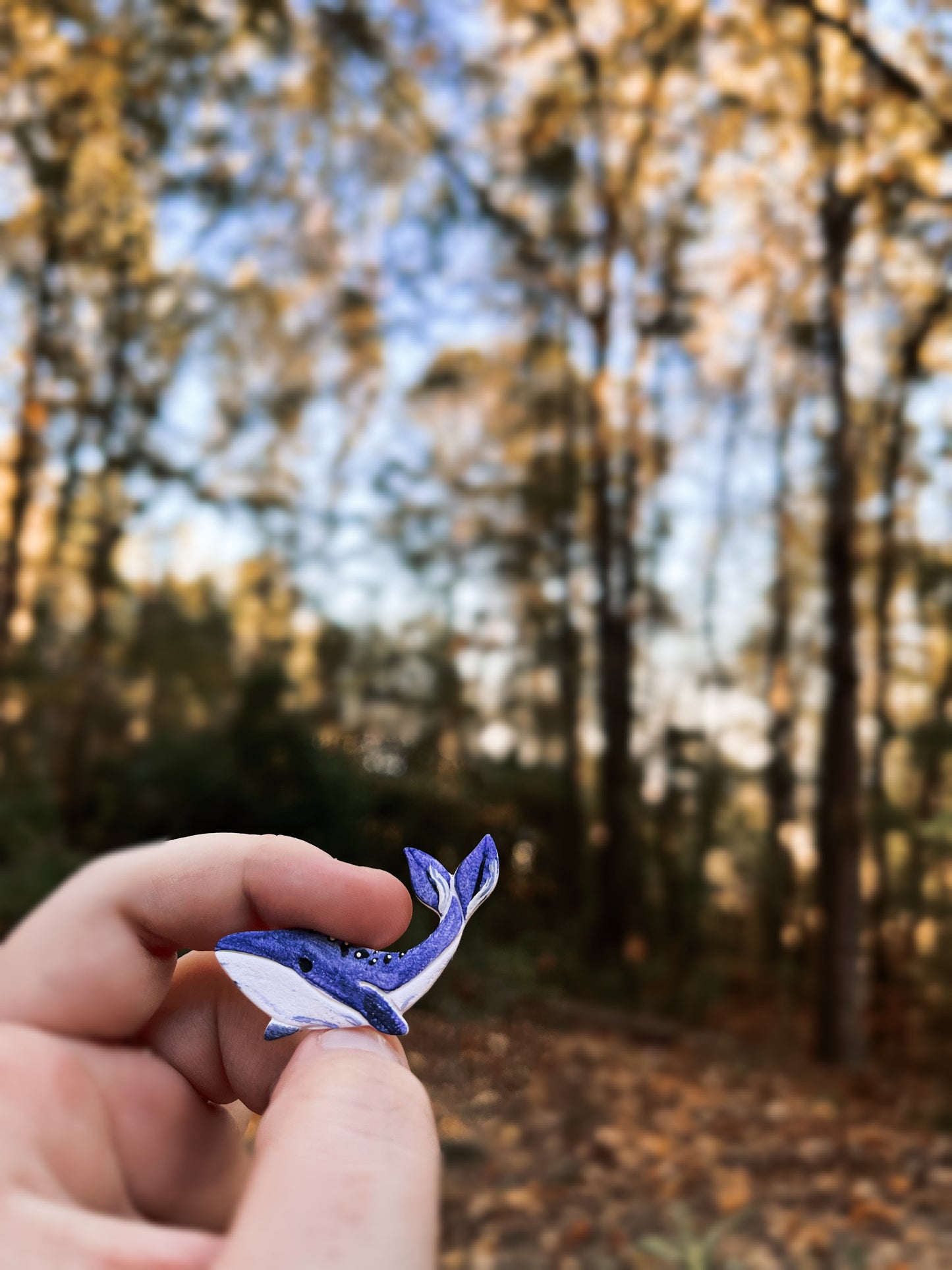 Whale Needle Minder