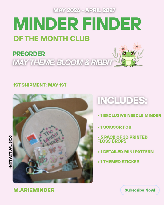 Minder Finder of The Month Club